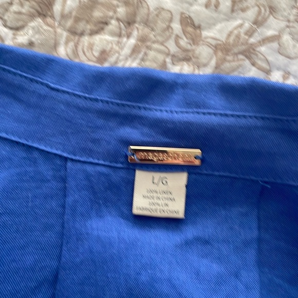 Magaschoni Blue Women's Blouse - Picture 6 of 6
